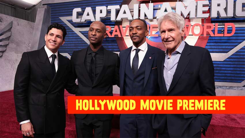 Inside 'Captain America: Brave New World' Hollywood Movie Premiere