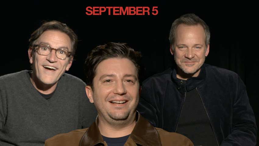 Peter Sarsgaard Ben Chaplin John Magaro interview September 13 movie 850