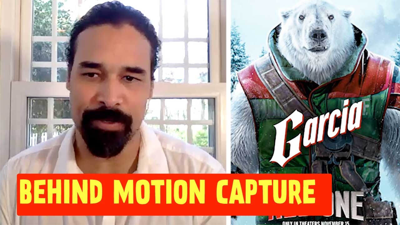 'Red One' Actor Reinaldo Faberlle Wore a Polar Bear Head on Set 