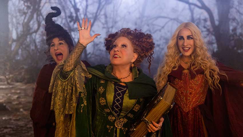 Hocus Pocus 2 Bette Midler, Sarah Jessica Parker and Kathy Najimy