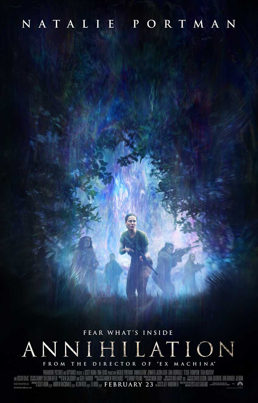 Annihilation new movie poster