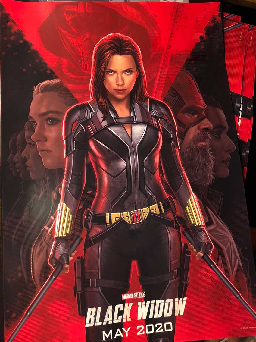 Black Widow movie poster