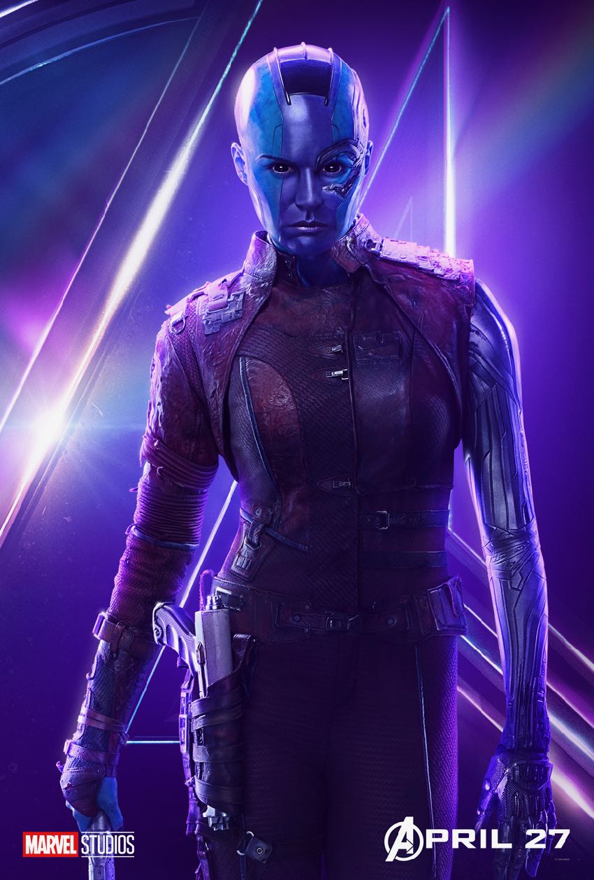 Avengers Infinity War Character Nebula