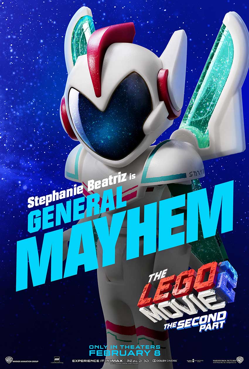 Lego 2 movie MAYHEM character movie poster