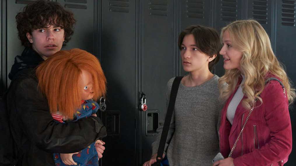 Chucky tv series Alyvia Alyn Lind Zachary Arthur Teo Briones