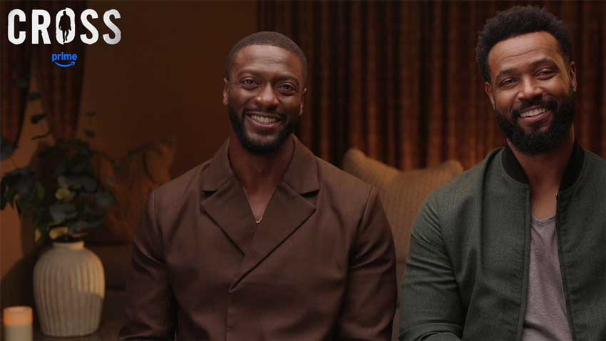 Cross Aldis Hodge Isaiah Mustafa interview 850