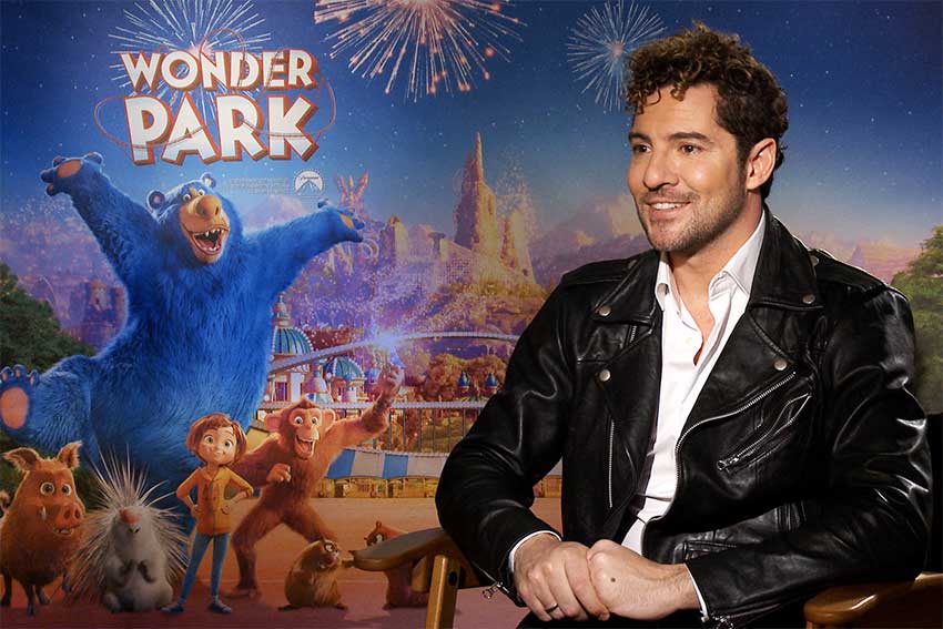 David Bisbal Wonder Park interview