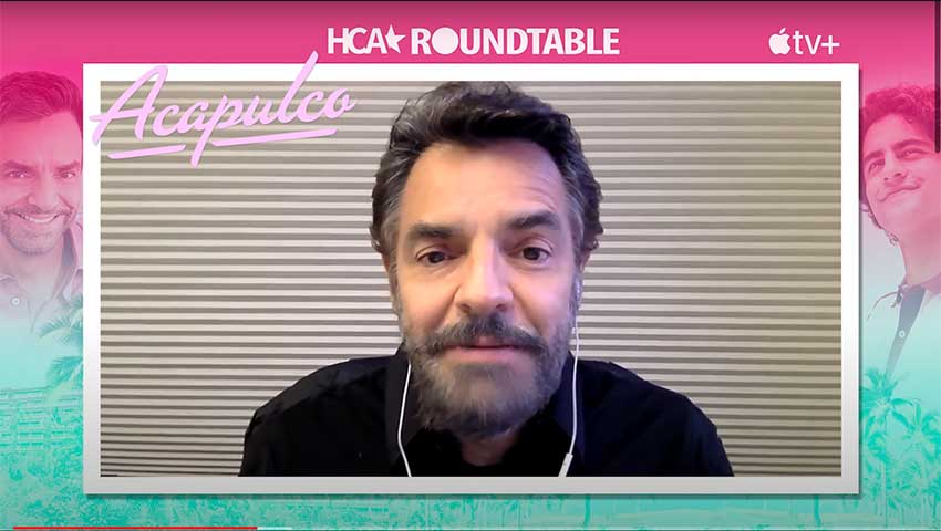 Eugenio Derbez Acapulco HCA Roundtable interview