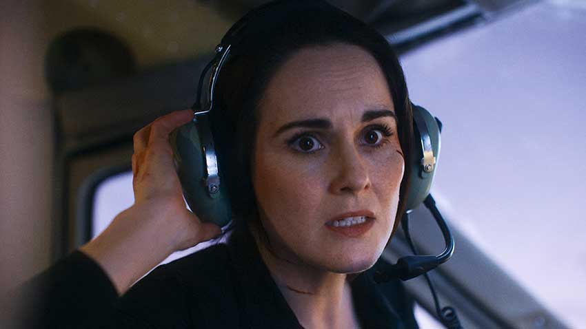 Fligh Risk movie review Michelle Dockery