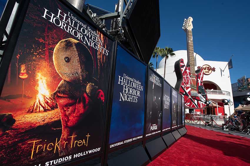 Halloween Horror Nights 2018 red carpet