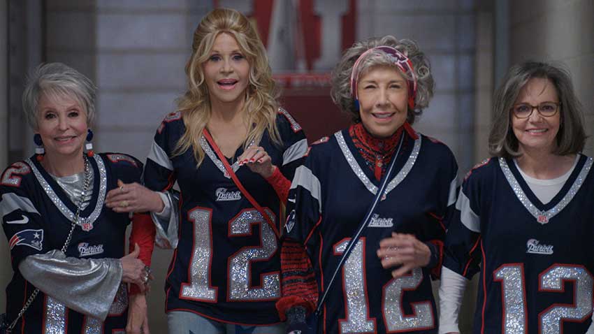 Jane Fonda, Lily Tomlin, Rita Moreno, Sally Field in 80 for Brady movie