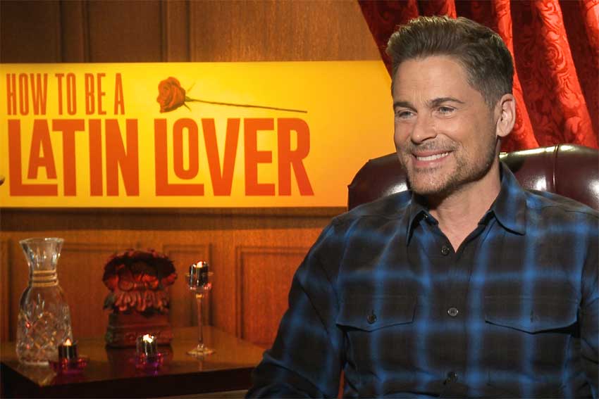 Latin Lover Robe Lowe CineMovie interview