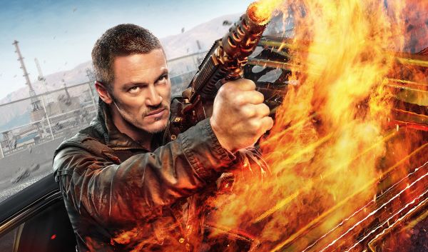 Luke Evans Fast & Furious Universal Ride Image