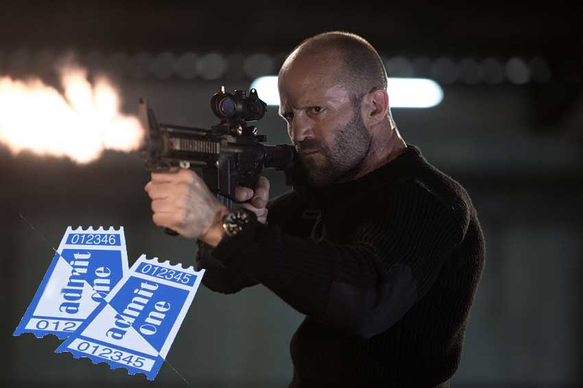 Mechanic Resurrection ticket giveaway Cinemovie