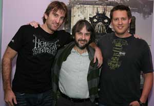 Sharlto Copley, Peter Jackson, Neill Blompkamp