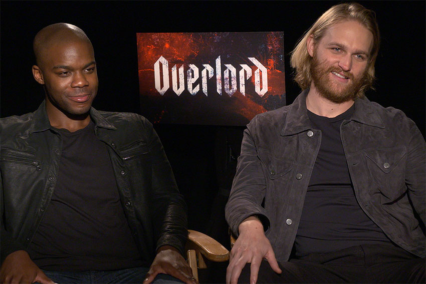 Overlord Jovan Adepo Wyatt Russell Cinemovie interview