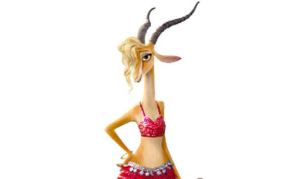 Shakira Gazelle Zootopia2