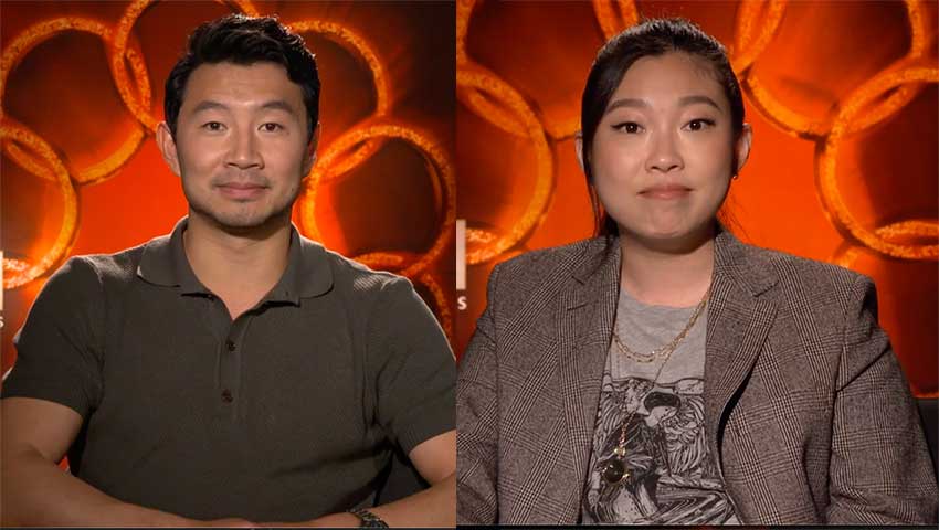 Simu Liu and Awkwafina Shang Chi Marvel interview