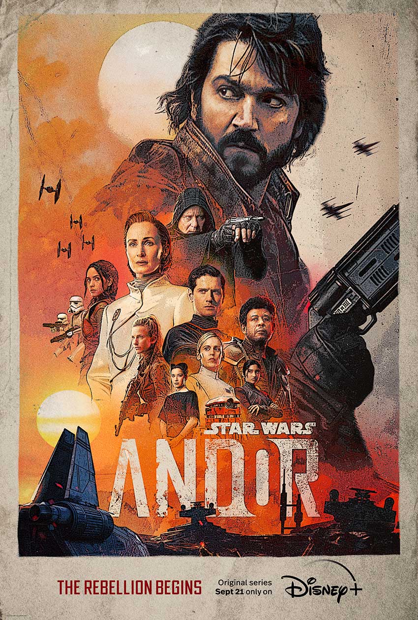 andor star wars disneyplus key art poster