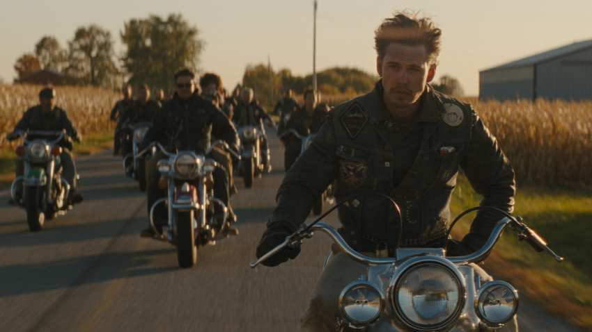 Austin Butler in Bikeriders movie