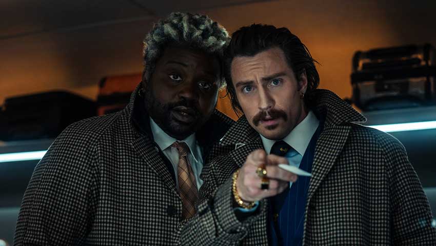 bullet train brian tyree henry aaron taylor johnson