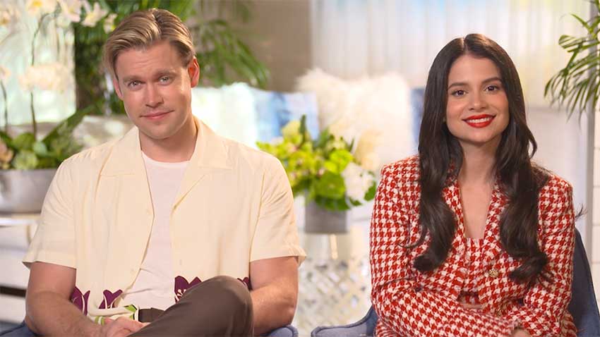 Chord Overstreet and Camila Perez stars of Apple TV Plus Acapulco season 2