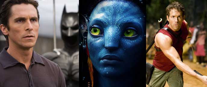 Batman, Avatar, and Dead Pool 