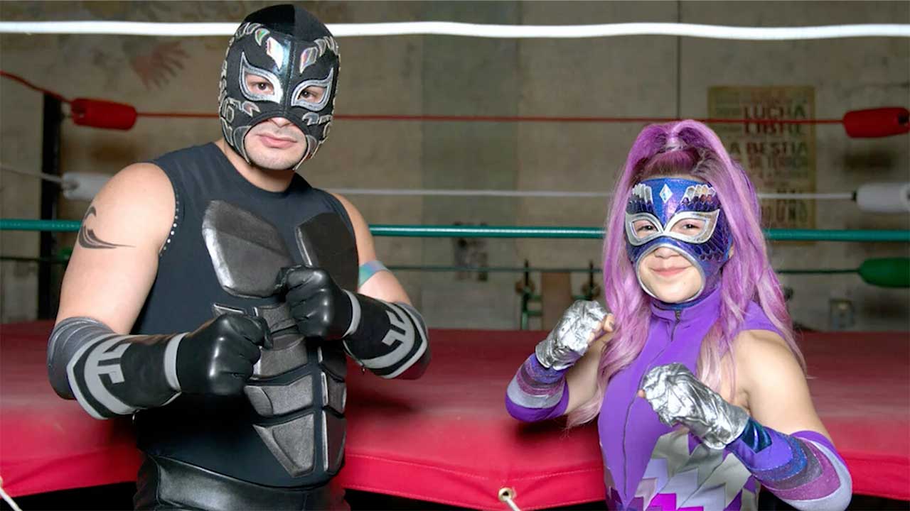 Scarlett Estevez and JJ Villarreal on Disney Dhannel series Ultra Violet and Black Scorpion