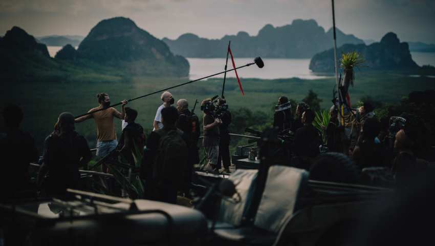 The Creator movie set 