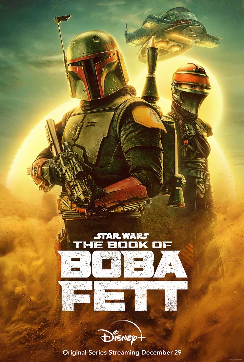 Boba Fett DisneyPlus series poster