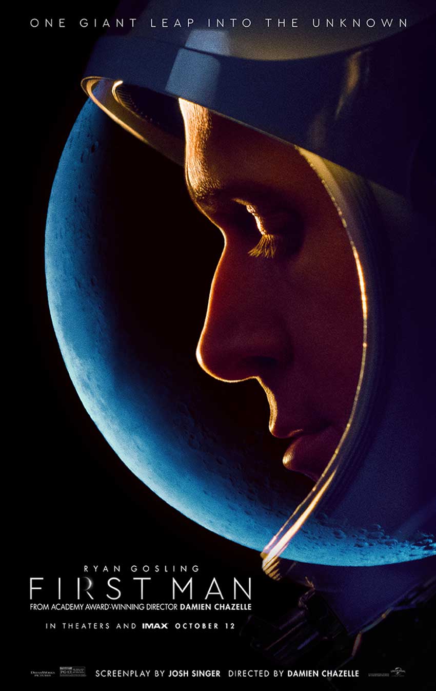 First Man Ryan Gosling movie poster