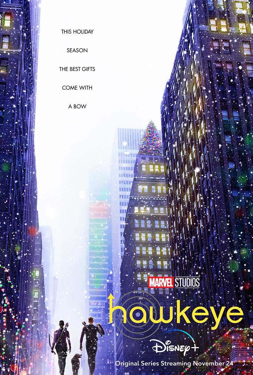 Hawkeye Disney Plus Marvel poster