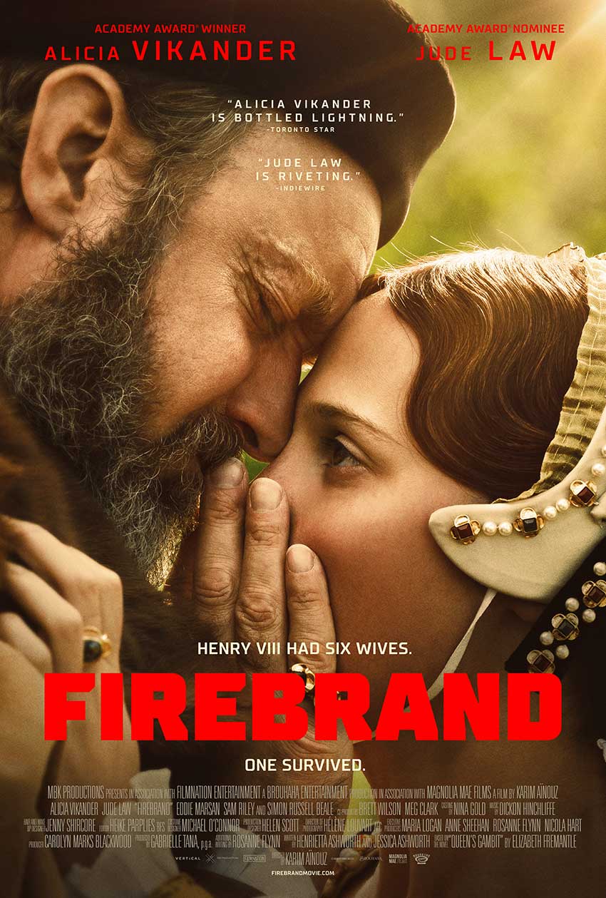 Jude Law and Alicia Vikander Firebrand poster