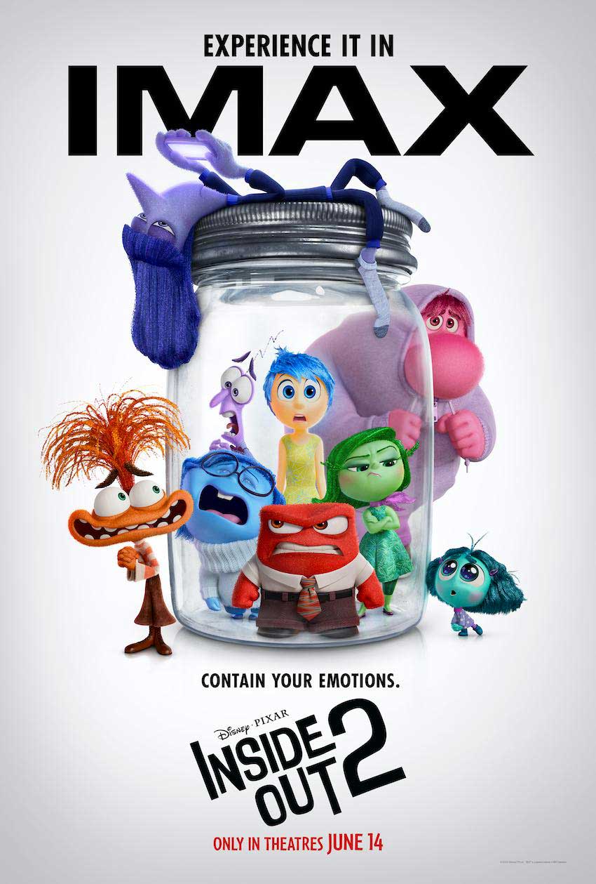 Pixar Inside Out 2 poster