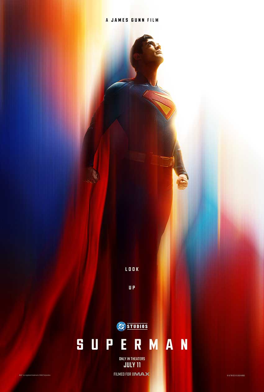 Superman Legacy David Corenswet poster teaser