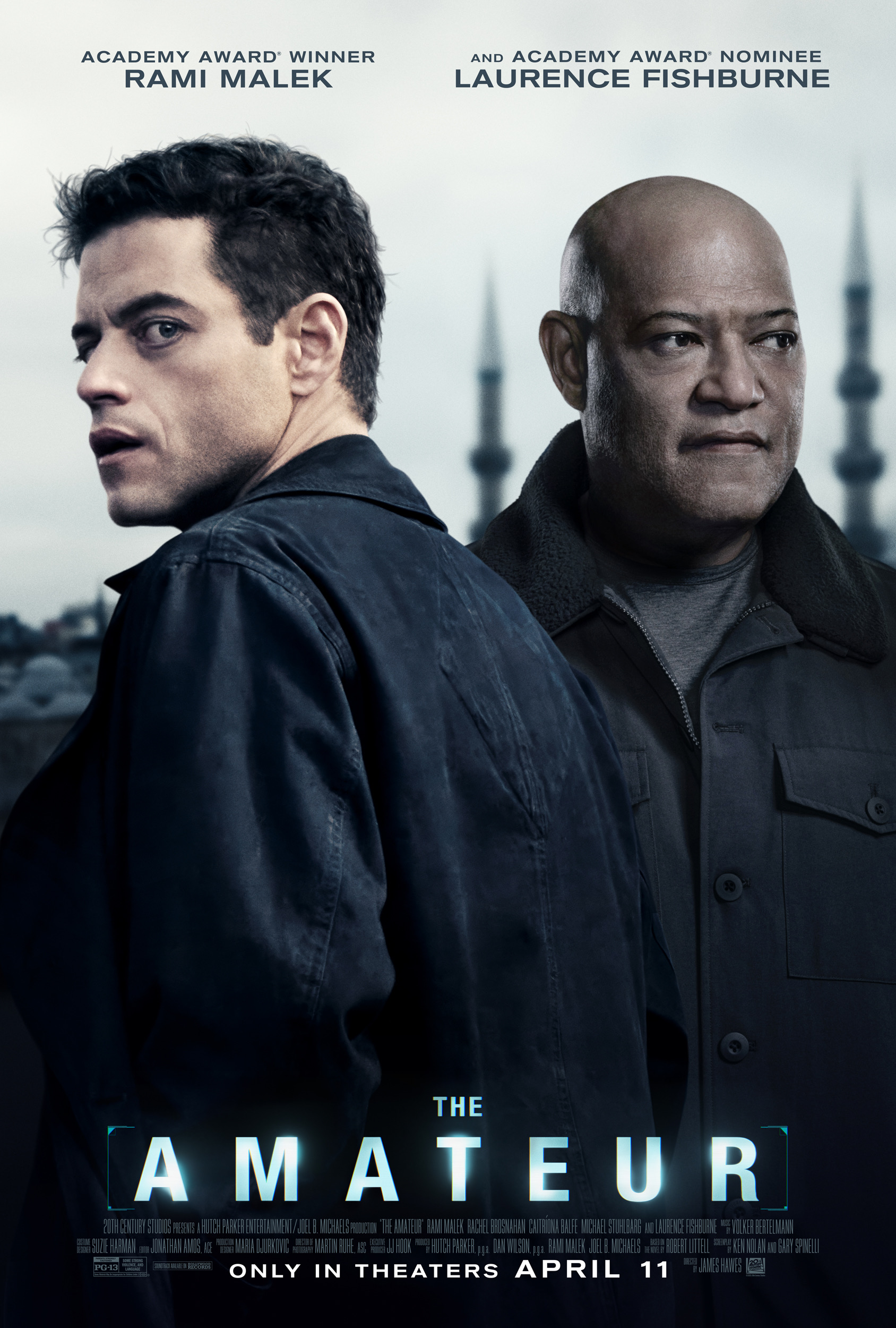 The Amateur movie poster Rami Malek