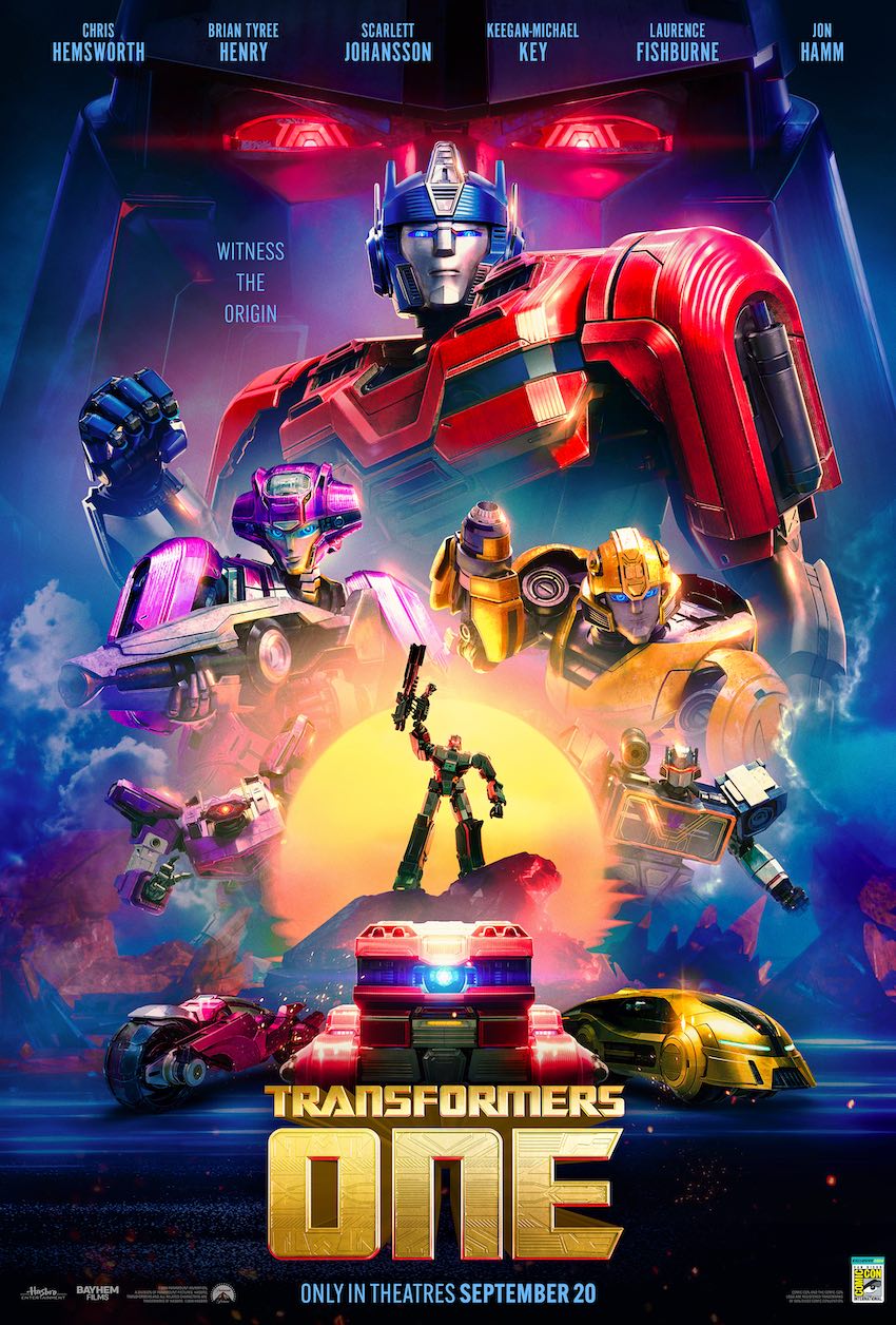 Transformers One movie poster