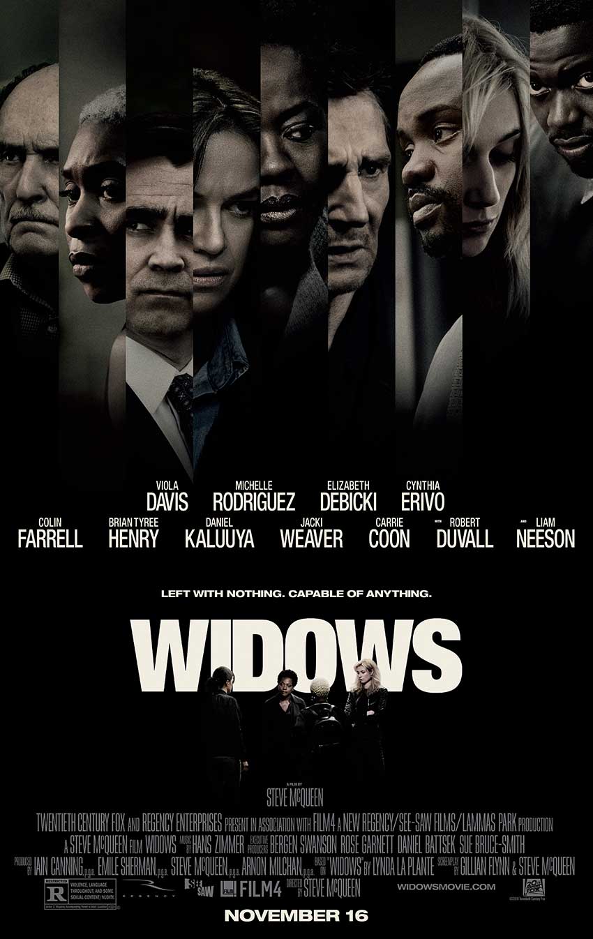 WIDOWS movie poster