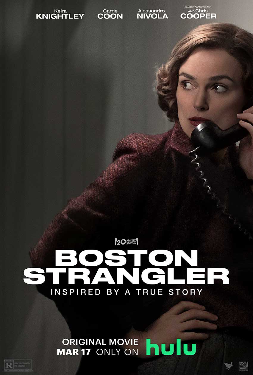 Kiera Knightley in Boston Strangler movie poster