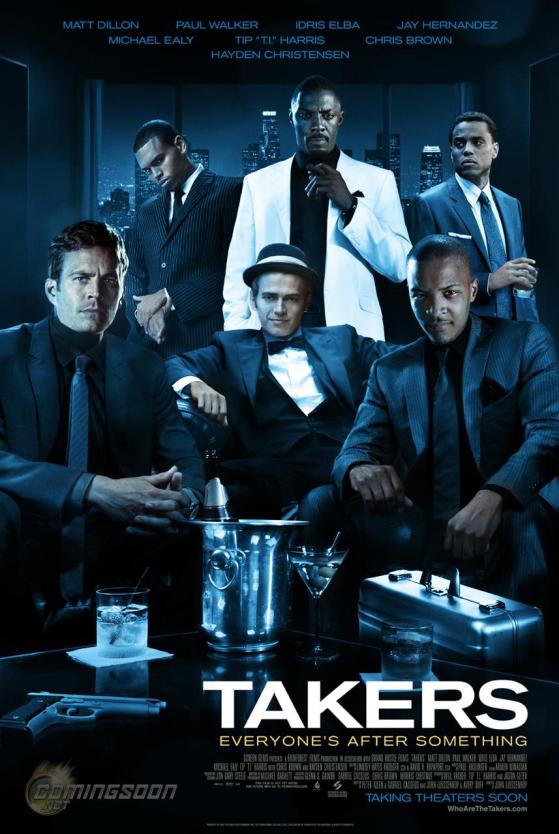 Takers movie poster