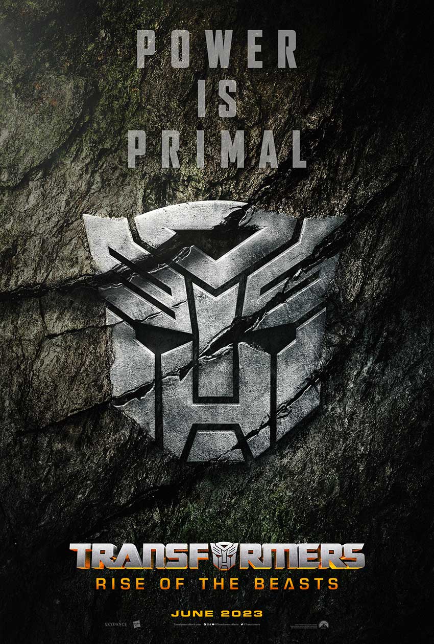 Transformers Rise of the Beasts movie poster